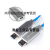 适用光纤USB3.0延长线工程数据线/公母转换连接器Dongle无损传输1 10米套装