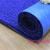 商用 PVC塑胶地垫门口防水防滑丝圈红地毯室外进门迎宾加厚脚垫 蓝色 1.2米宽(一米单价)
