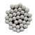定制精抛高铝瓷圆球磨料圆球抛磨块精抛光磨料白色研磨石氧化铝陶 12mm(25KG/袋)
