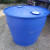 加厚200L塑料桶海鲜运需胶桶柴油润滑油化工桶垃圾浮旧桶 蓝色200升双环桶7-9成新 未洗