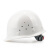 舜选 安全帽SHX-K2 工地国标 头盔防护帽钢盔ABS 防撞防砸抗冲击 可印字 白色1顶
