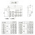 ZUIDIDJDG接地排双层接线端子排B-2/3/4/5/6/8/9/10配电箱厚零地排铜排 M6螺丝4位+M4螺丝10位 型号B-8
