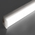 跃励工品 led灯管 商场办公室支架日光灯管  T5-1.2米18W 3000K-暖黄 一个价