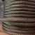 起豪 起重钢丝绳 热镀锌涂油钢丝绳 吊装带油钢丝绳 规格:6*19W+FC(麻芯) 直径18mm 右交互捻 (1000米起订)