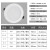 led筒灯嵌入式开孔4寸5寸3寸6寸9W12W孔灯吊顶圆形18w天花灯 3.5寸9W开孔90-105MM白光