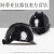 大团小圆碳纤维花纹头盔工地国标ABS黑色安全帽领导监理头帽印字定制 V型碳纤维色亮蓝