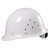 开元 阻燃绝缘安全帽订制 矿工煤矿电力工地施工玻璃钢透气 HSKY-ZR 白色 按压式