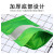 飞尔（FLYER）铝箔自封袋 自立密封口袋 分装包装袋 绿色 双面16丝 15×22+4cm 100个/包