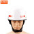 京洲实邦  消防头盔抢险救援训练防护韩式头盔 97款训练头盔B 抢险救援头盔（白色）