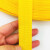 加厚加密彩色尼龙带丙纶带背包带扁带行李箱打包带平纹织带隔离带 明黄色 黄色