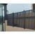 甜苗苗铝艺护栏 栅栏围栏护栏网格防护家用隔离户外现代铝艺围墙护栏室 酒红色