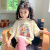 雾绡儿童套装女夏款2024新款最流行夏装童小孩夏季洋气时髦短袖T恤两 打底裤 100cm