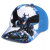 奥特曼儿童卡通帽子男夏季网眼透气棒球帽春秋鸭舌帽女太阳帽 蝙蝠侠蓝色 布款1-6岁(52-56cm)