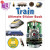 海外直订Train Ultimate Sticker Book 火车终极贴纸书