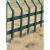锌钢草坪护栏园林防菜园花园篱笆栅栏围栏市政绿化带隔离栏杆鹏鹏 70cm高立柱