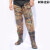 沸耐笙 FNS-15769 PVC下水裤腿裤 血防半身钓鱼裤中长筒水靴 咖啡腿裤（针织布） 39码 件