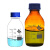 蜀牛蓝盖试剂瓶50 100 250 500 1000 ml螺口流动相丝口瓶化学实验室玻璃样品瓶带刻度 无标棕色丝口瓶500ML