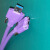 定制适用USB3.0直头弯头侧弯头工业相机视觉线视觉图像传输线缆数据线 紫色