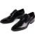 百丽驼美士（BALITOMMS）英伦尖头皮鞋韩版商务男士皮鞋男单鞋正装皮鞋 黑色漆皮 40