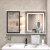 优莱可可浴室镜柜储物柜单独挂墙式卫生间置物架镜子洗手间镜箱 110CM白色普通-长虹玻璃带抽纸