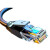 胜为（shengwei）六类网线 cat6类千兆网络线 0.5米 宽带非屏蔽八芯双绞连接成品跳线LC-6005G