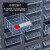越越尚  零件柜电子元件存储柜工具整理柜钢制物料柜零件收纳柜 18抽透明抽屉  YYS-SJG-208