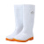 澳特踏雨高筒雨鞋男女001白色食品卫生靴劳保防雨靴水鞋胶鞋 白色 40