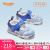 基诺浦（ginoble）婴儿学步鞋夏季 软底透气橡胶头宝宝凉鞋1-5岁男女童鞋GY1317 帆船蓝 140mm 内长15  脚长13.6-14.5cm
