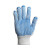 瑞珂韦尔（Rockwell）劳保手套尼龙点珠防滑手套耐磨透气打包装卸手套PCN101蓝色 12副