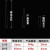 品质战术甩棍防身武器保安甩辊甩鞭车载自卫甩棒摔棍伸缩三节 26寸合金钢 海绵银 +4礼