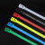 千惠侬可松式尼龙扎带重复反复使用塑料扎带扎线束线带活扣可拆卸 绿色(50条)可反复使用扎带 宽7.2毫米 长600.1毫米