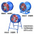 低噪音轴流风机厨房排风扇SFG3-2 3-4 4-2 4-4 5-4 6-4 7-4 8-4 管道式SFG5-4