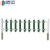 穆运 PVC塑钢花园围栏栅栏草坪护栏 社区幼儿园绿化护栏 墨绿0.5米高（送货上门）