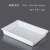 托盘白色加厚PP塑料方盘实验室长方形高温水果茶盘日本ASONE 白色中号373×273×63mm