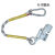 高空防坠器自锁器安全绳自锁卡钢丝绳自锁扣空调安装瞬间坠落保护 8-12毫米（钢丝绳专用）