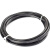 得豫工品 304不锈钢绳 黑色包塑包胶钢丝绳 包胶不锈钢丝绳 黑色包塑3mm（7*7） 一米价 