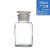 加厚试剂瓶玻璃广口大口瓶磨砂口小口细口瓶玻璃化学瓶棕色透明 250ml透明广口