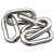 艾科堡 不锈钢链条3mm长环链条每米价格吊索具工业起重铁链子 AKB-BXG-LT