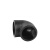 PE管件配件各种规格 PE90°弯头 承插塑件 黑色 L32