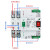 双电源自动转换开关不断电ATS2P 4P三相63A 100A定时切换开关 2P 40A
