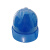 双利SL-103安全帽加厚抗砸缓震ABS材质旋钮式蓝色1顶装