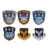 保安标志袖标保安工作服配件肩章肩牌臂章套标志魔术贴饰挂式粘贴 黄色老式(缝制款)