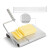 恩宝乐钢丝芝士切片器不锈钢芝士切片器带刻度奶酪切片器黄油切芝士分切 6条切割线