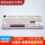 岑迷GM87电竞磁轴键盘RGB有线8K低/支持RT无畏契约瓦罗兰特键盘 GM87+原厂高度白熊猫键帽 佳达隆磁玉轴版本