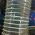 4寸塑料管PVC夹筋管 排风管 波纹管 排污管 木工吸尘管直径100mm