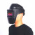 电焊面罩头戴式轻便透气氩弧焊工专用自动变光眼镜防烤脸防护帽具 变光款+30片保护片