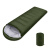 松叶森林 带帽信封式睡袋户外旅行野营应急睡袋 0.7kg款 100g/m²中空棉 绿色