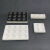 实验室陶瓷反应板点滴板白色黑色6孔耐酸碱理化瓷比色板井穴板 6孔黑2个