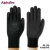 ALPHATEC劳保耐磨工作防滑PU涂层浸掌抗撕裂防护手套 48-126防护手套（12双） M码
