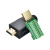 HDMI免焊接公头 免焊HDMI线2.0 1.4版高清工程线接口插头转接端子 焊接模块 配外壳